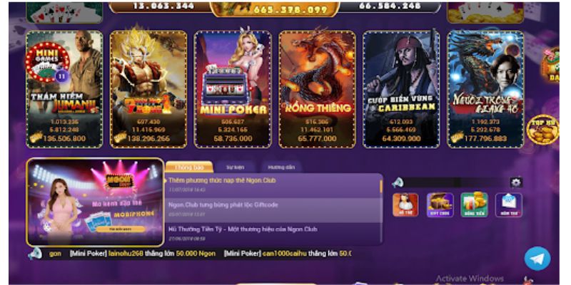 Những lý do nên tham gia tại cổng game Ngonclub